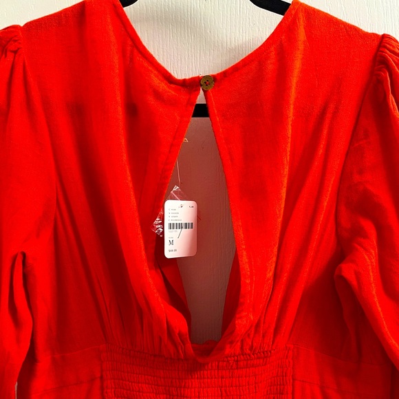 NWT Free People Midi Dress Size M - Picture 4 of 11